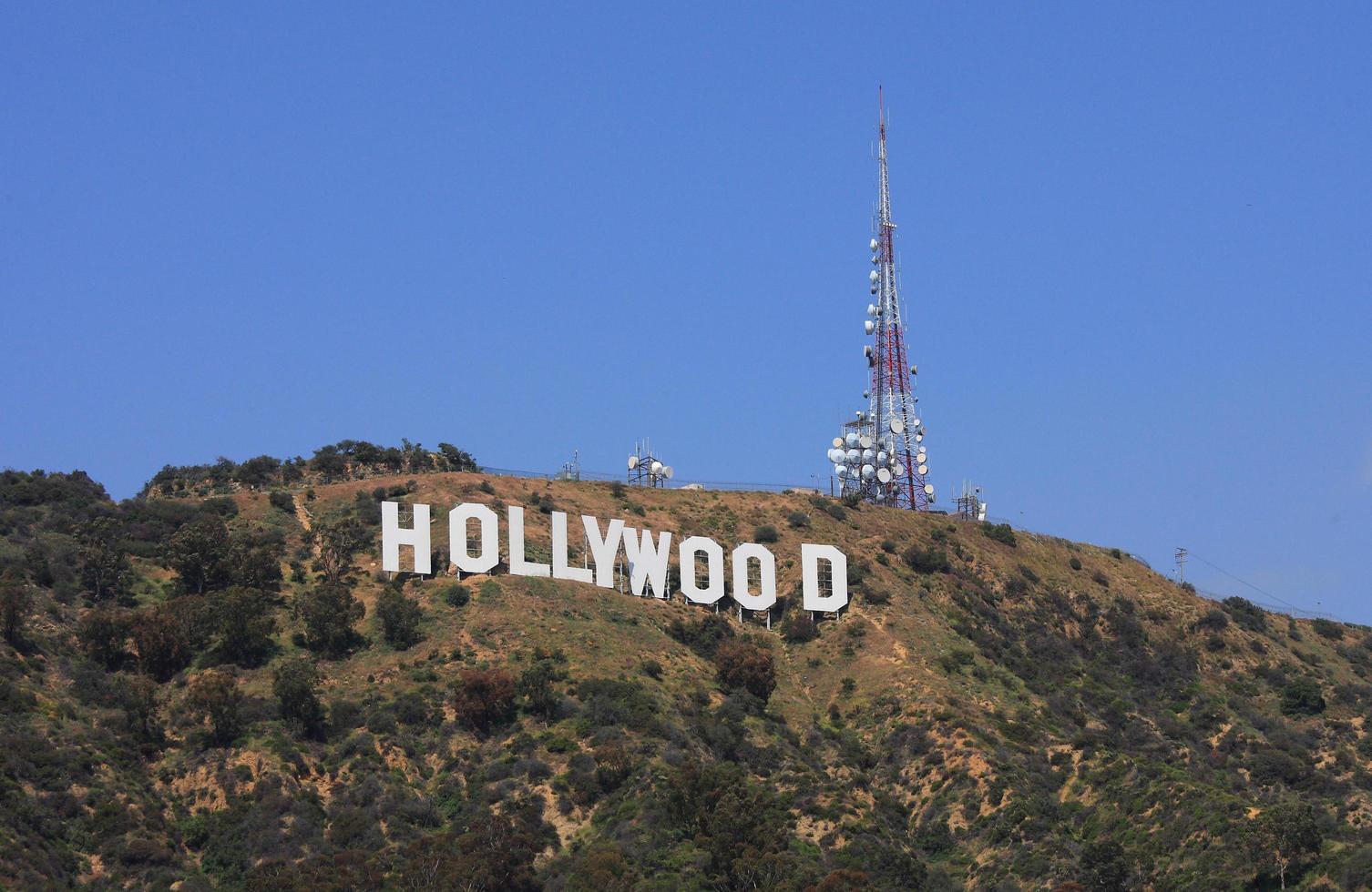 Hollywood-Zeichen Los Angeles foto