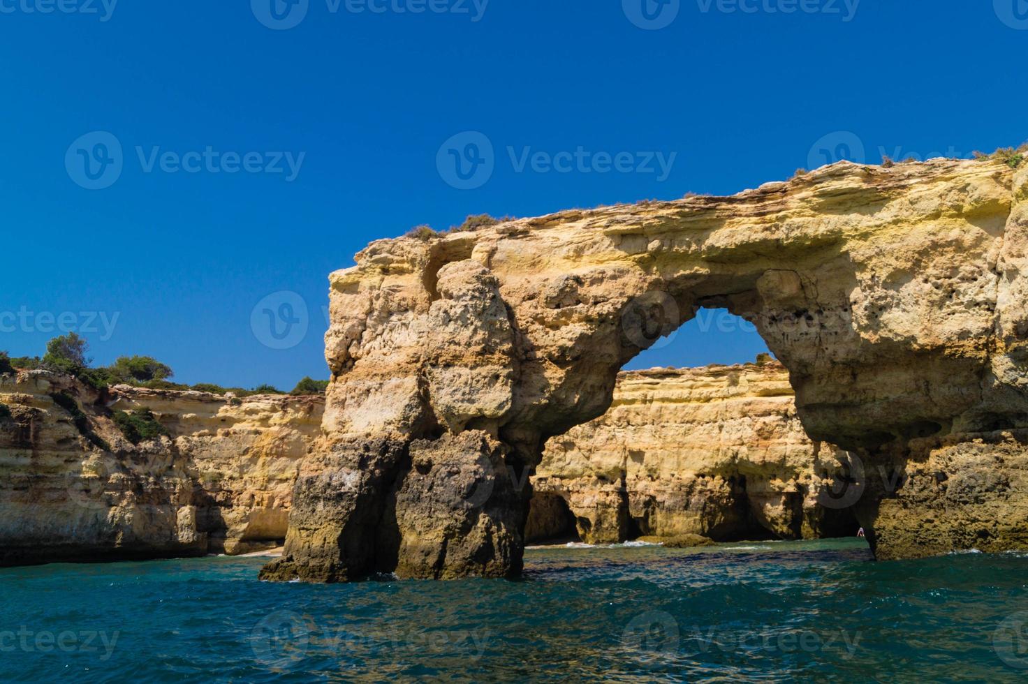 Küste der Algarve Portugal foto