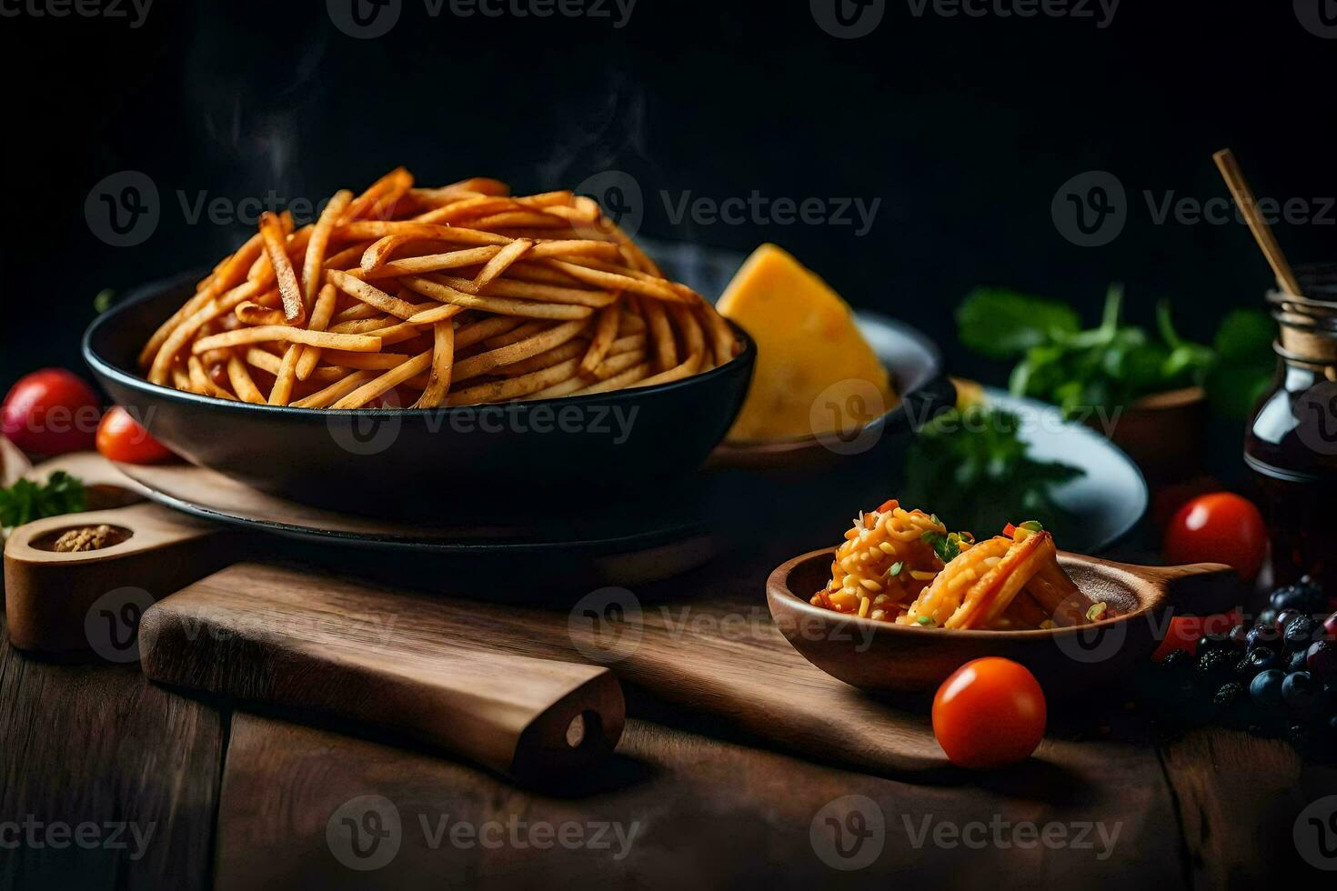 das Beste Pasta Geschirr im das Welt. KI-generiert foto