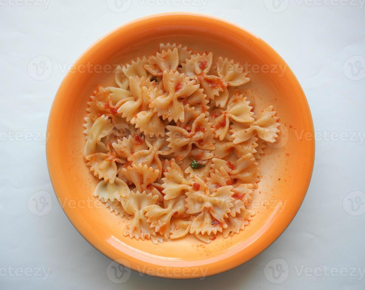 Farfalle Pasta Essen foto