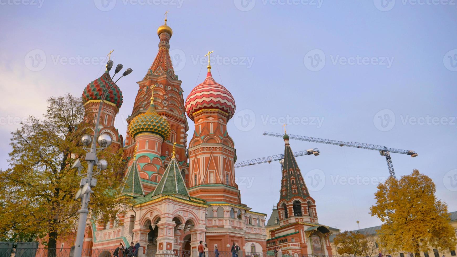 NS. Basilikum-Kathedrale im Roten Platz Moskauer Kreml, Russland foto