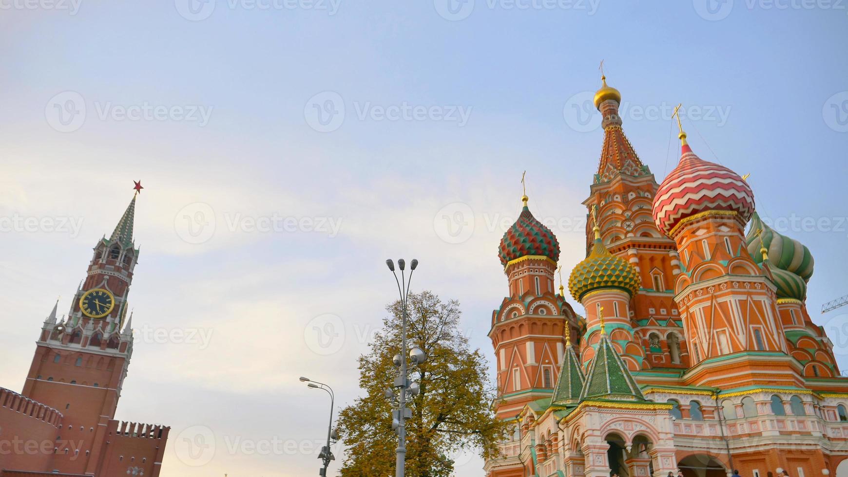 NS. Basilikum-Kathedrale im Roten Platz Moskauer Kreml, Russland foto