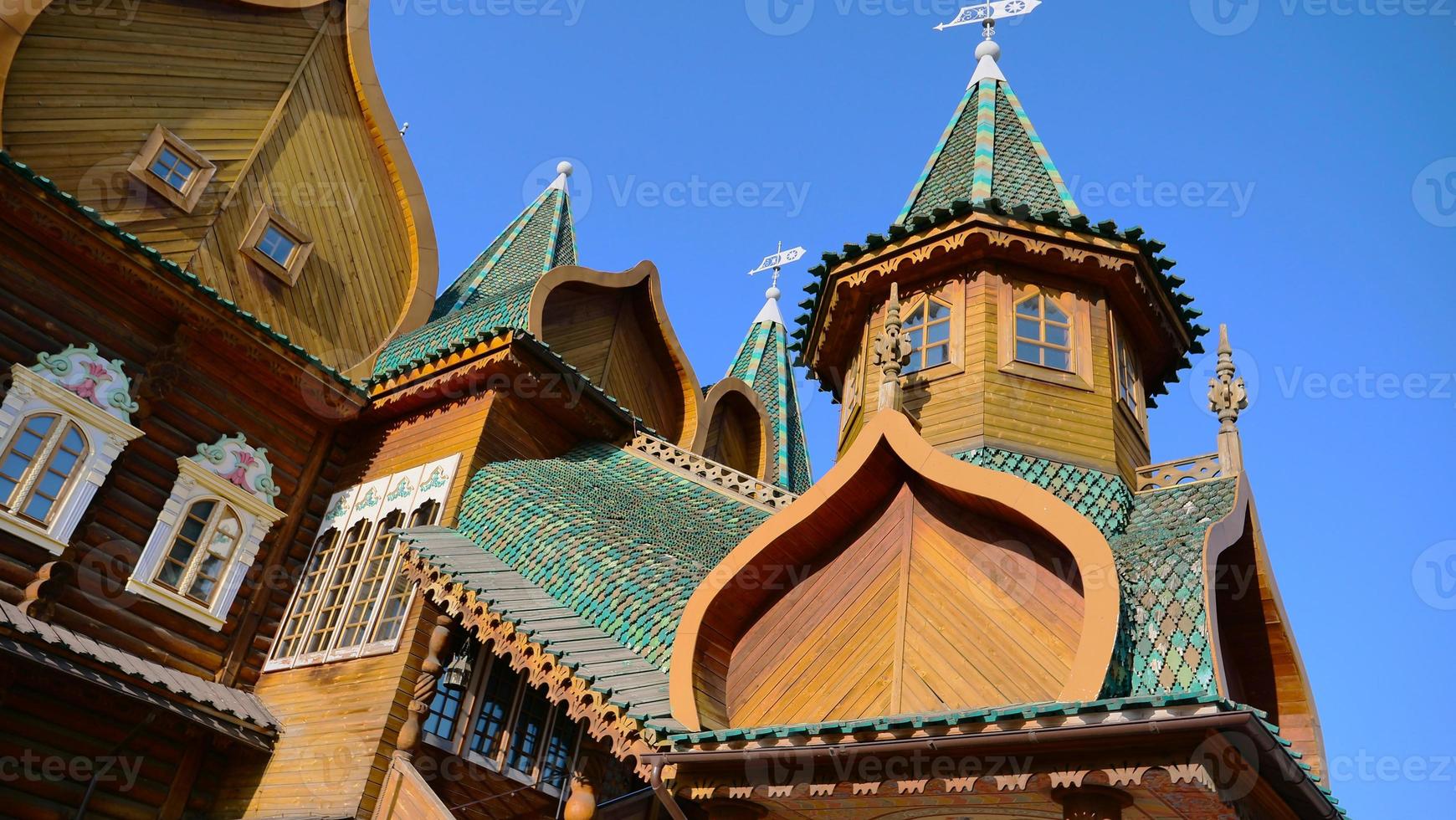 Palast des Zaren Alexey Michailowitsch in Kolomenskoje, Moskau Russland foto