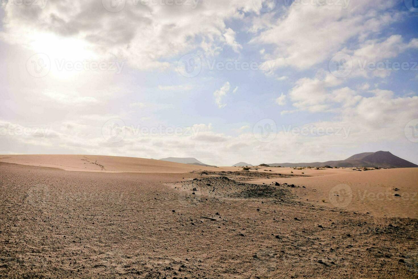 malerische Wüstenlandschaft foto