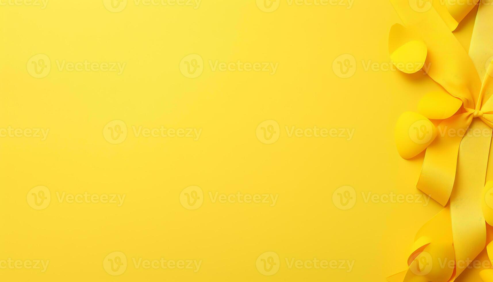 Gelb Seide Stoff Hintergrund mit Falten ai generiert foto