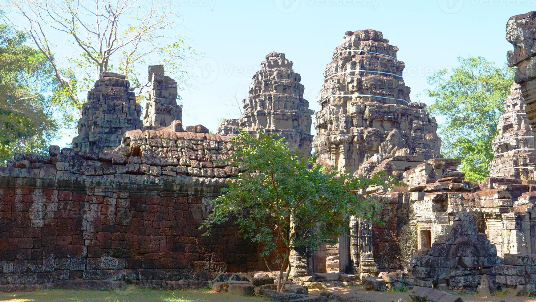 Banteay Kdei, Teil des Angkor Wat Komplexes in Siem Reap, Kambodscha foto