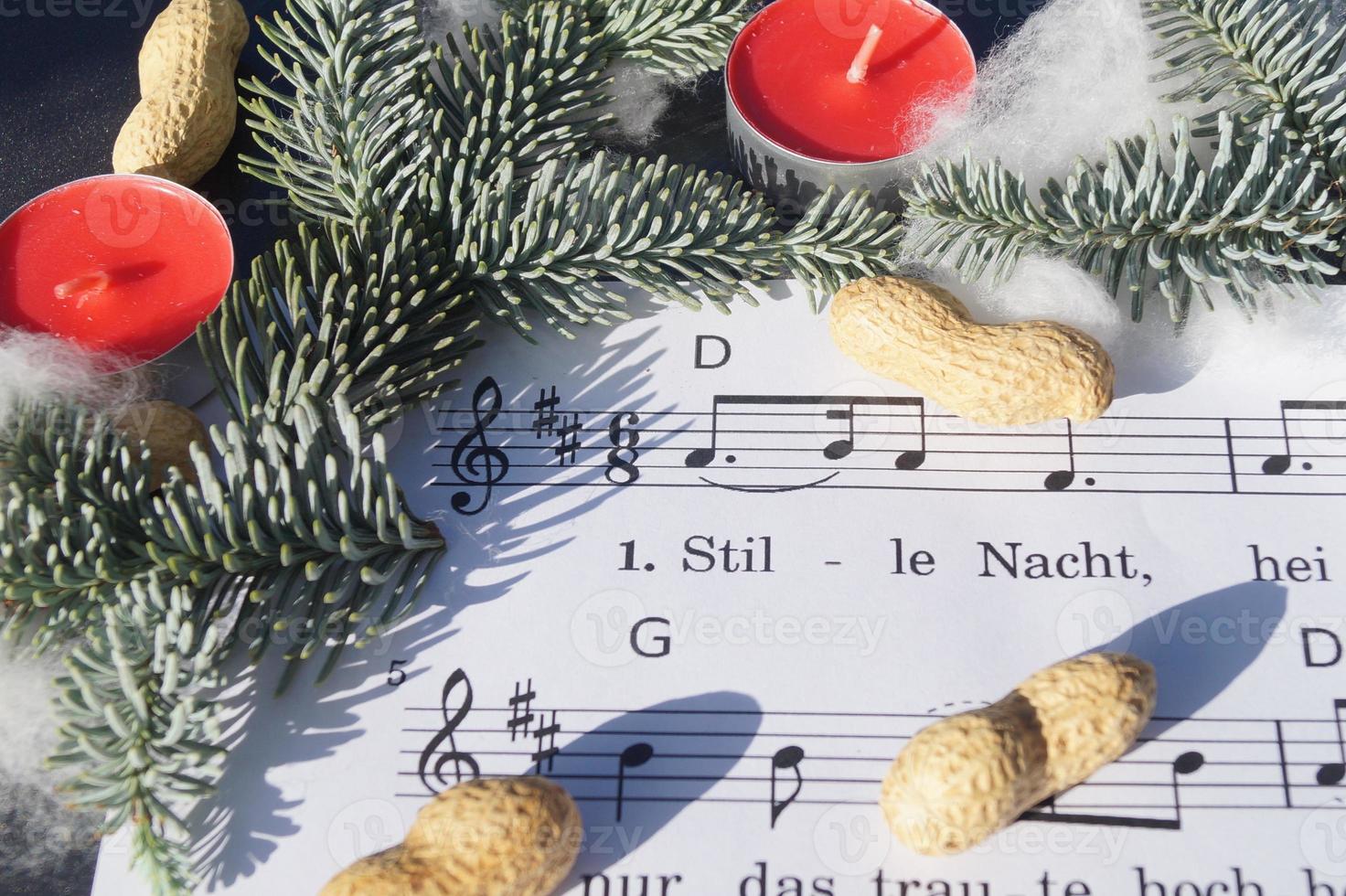 Zeit für Weihnachtsmusik foto