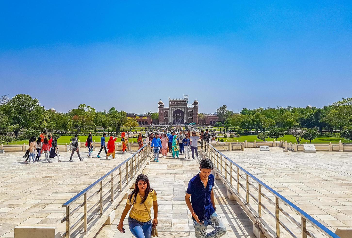 Uttar Pradesh, Indien 2018 - Taj Mahal foto