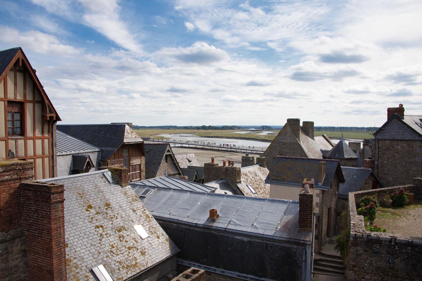 Mont Saint Michel Südfrankreich foto