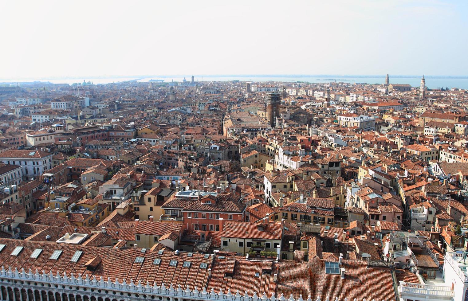 stadtbild von san marco venedig italien foto