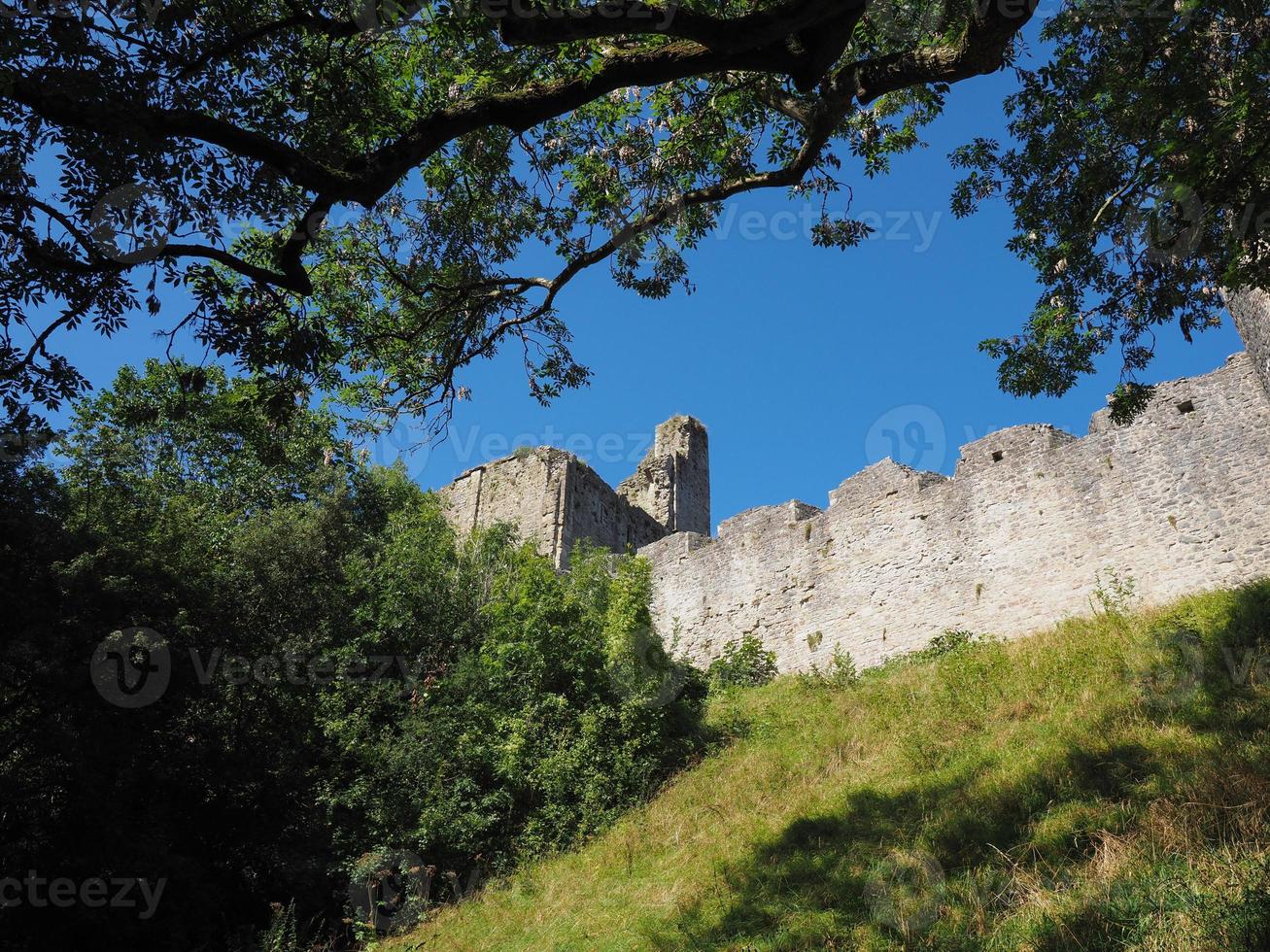 Chepstow Burgruine in Chepstow foto