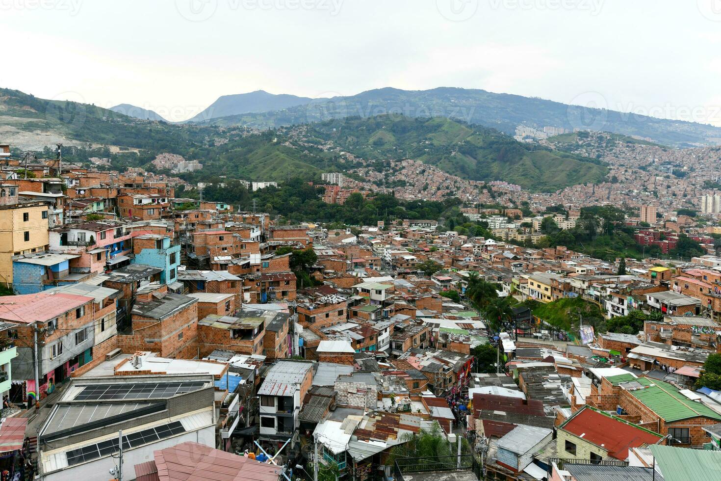 Gemeinde 13 - - Medellín, Kolumbien foto