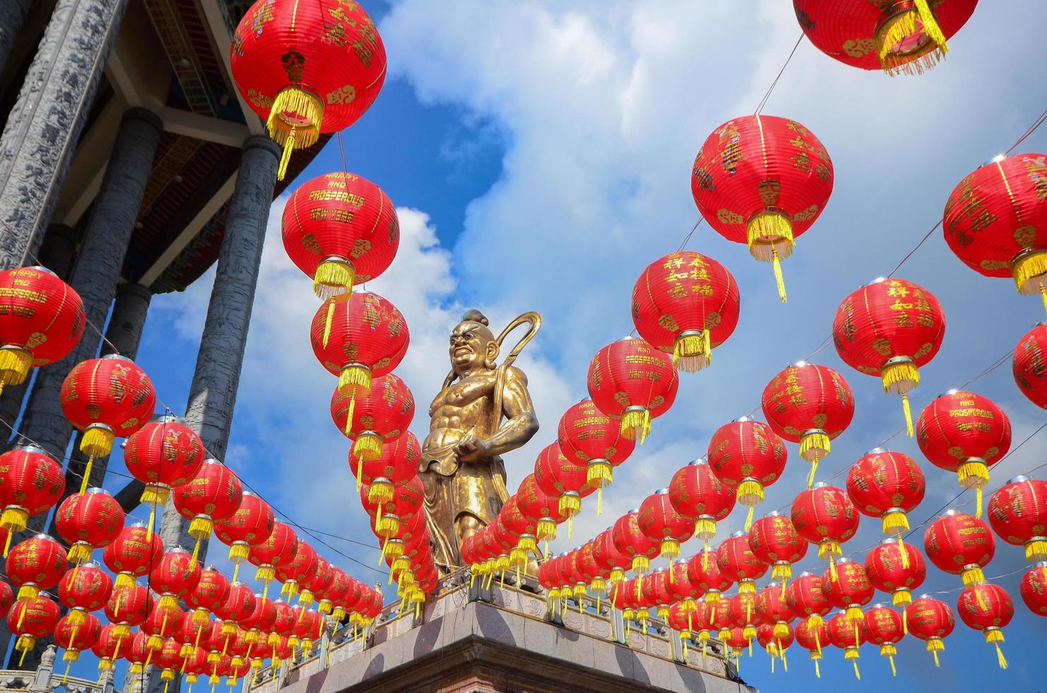 Lok kok si tempel. chinesischer tempel penang malaysia. foto