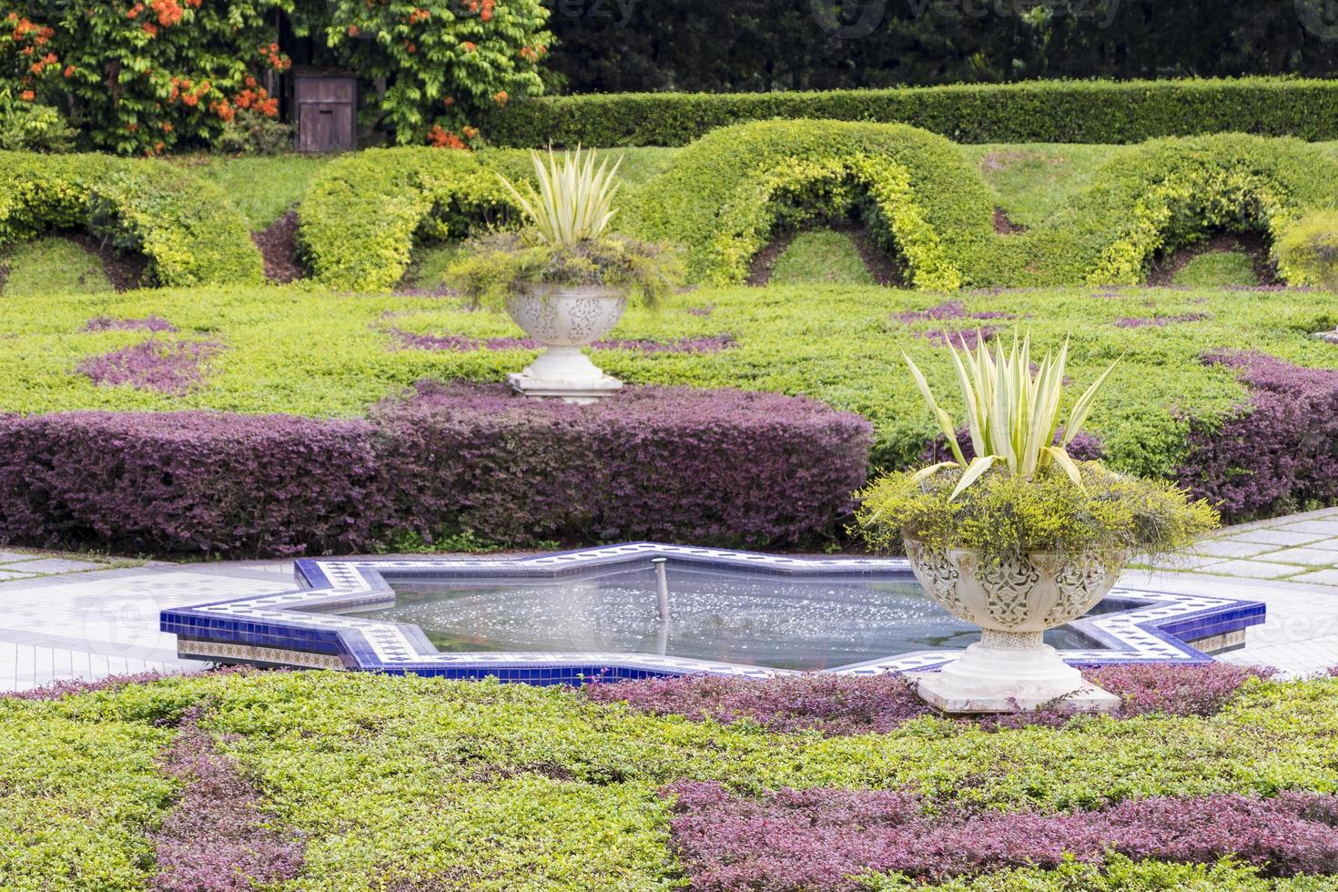 schöne versunkene botanische gärten perdana kuala lumpur malaysia. foto