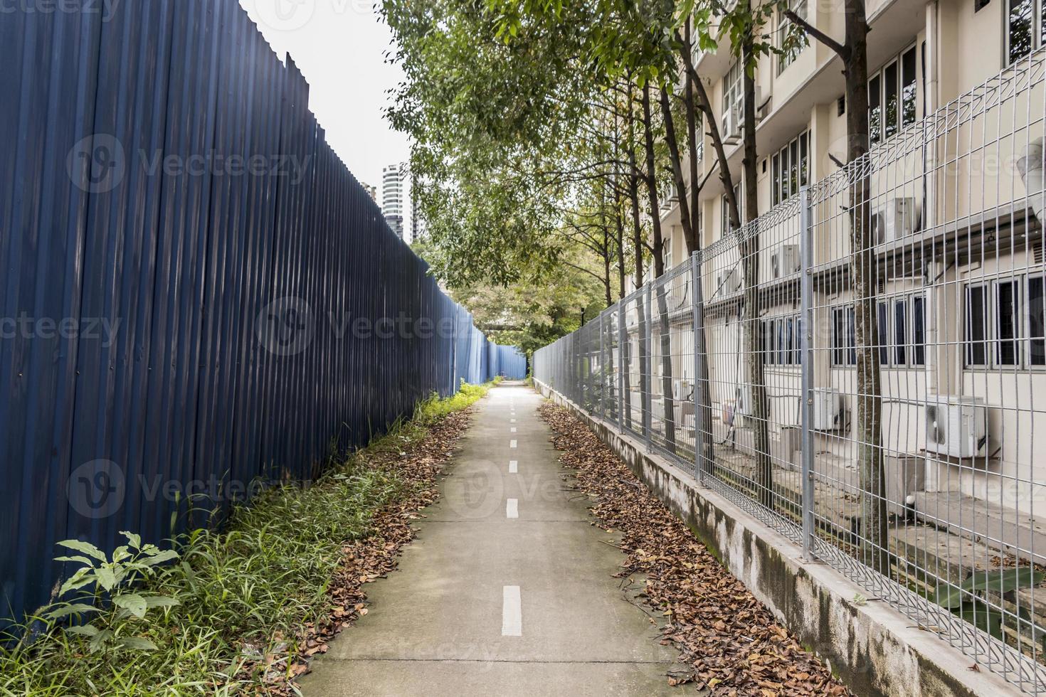 Spaziergang zwischen Baustellen und Grenzen Kuala Lumpur, Malaysia. foto