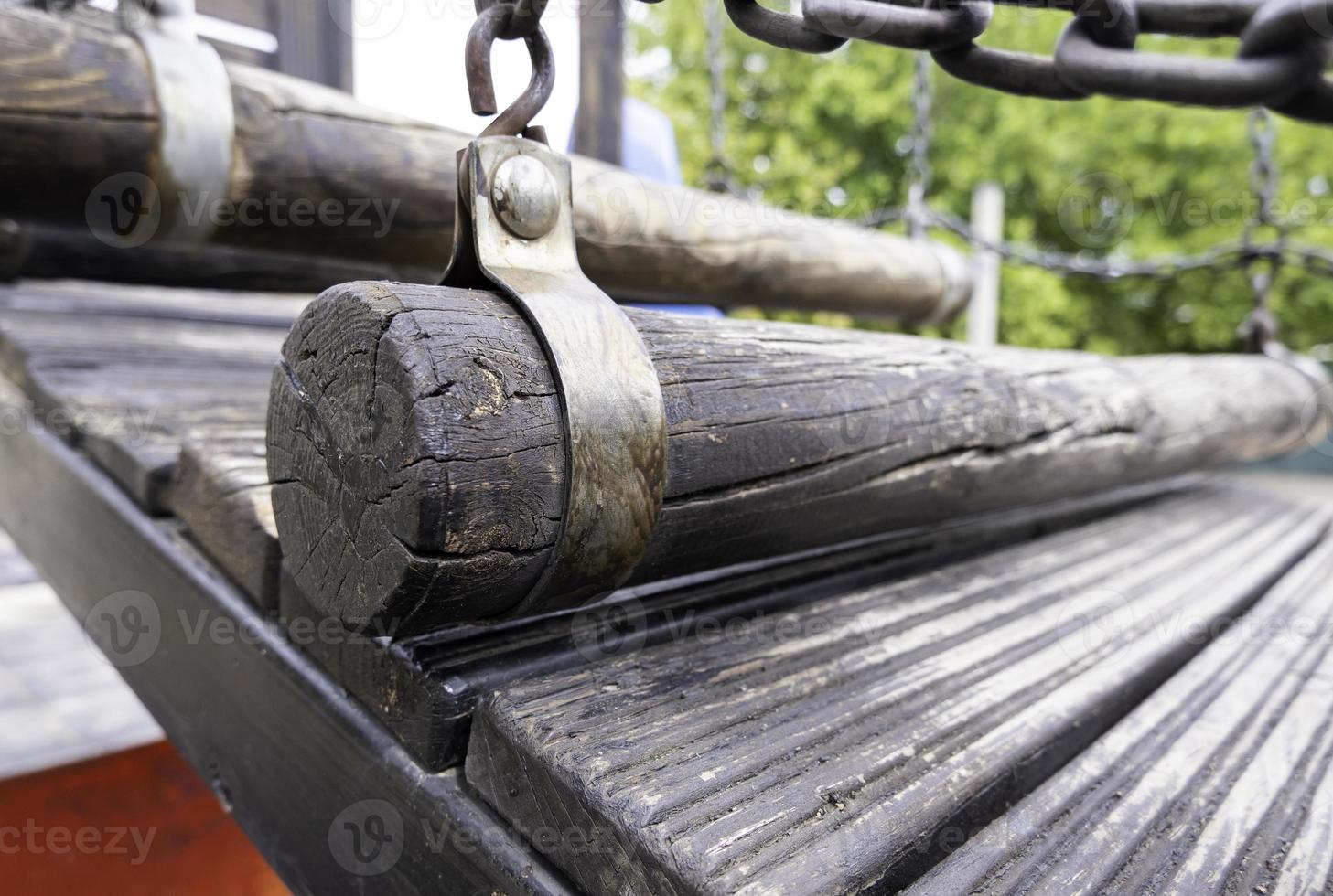 Holzbrücke foto