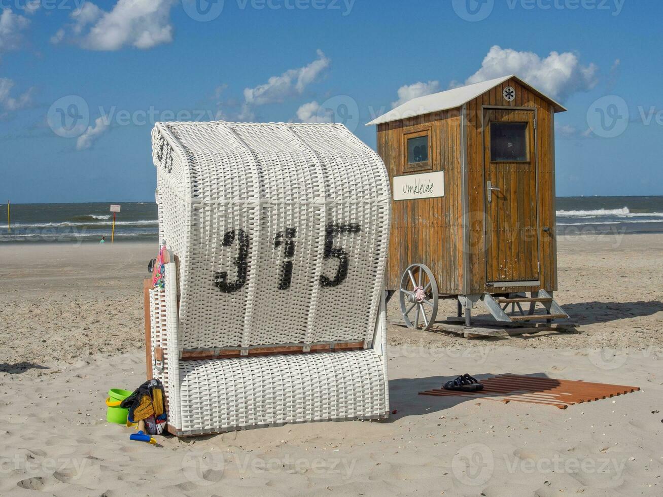 insel spiekeroog in deutschland foto