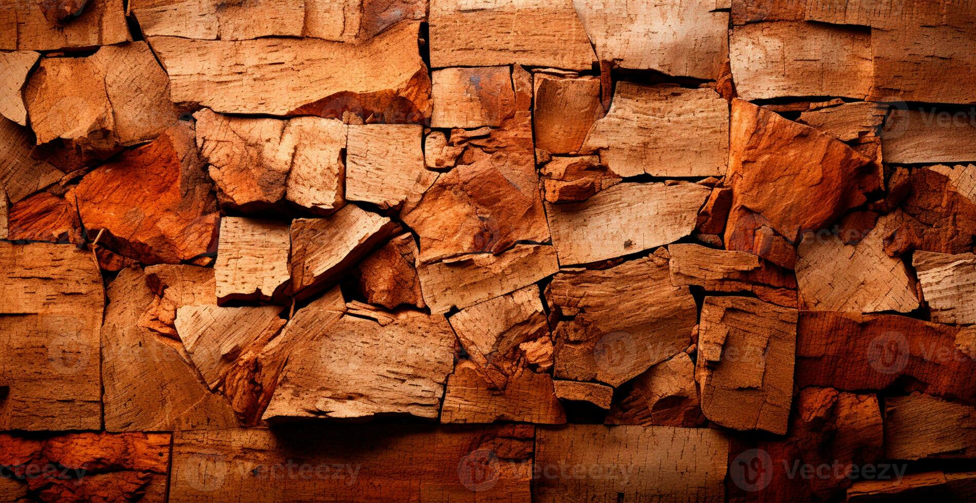 Balsa Holz Textur, Panorama- alt Hintergrund - - ai generiert Bild foto