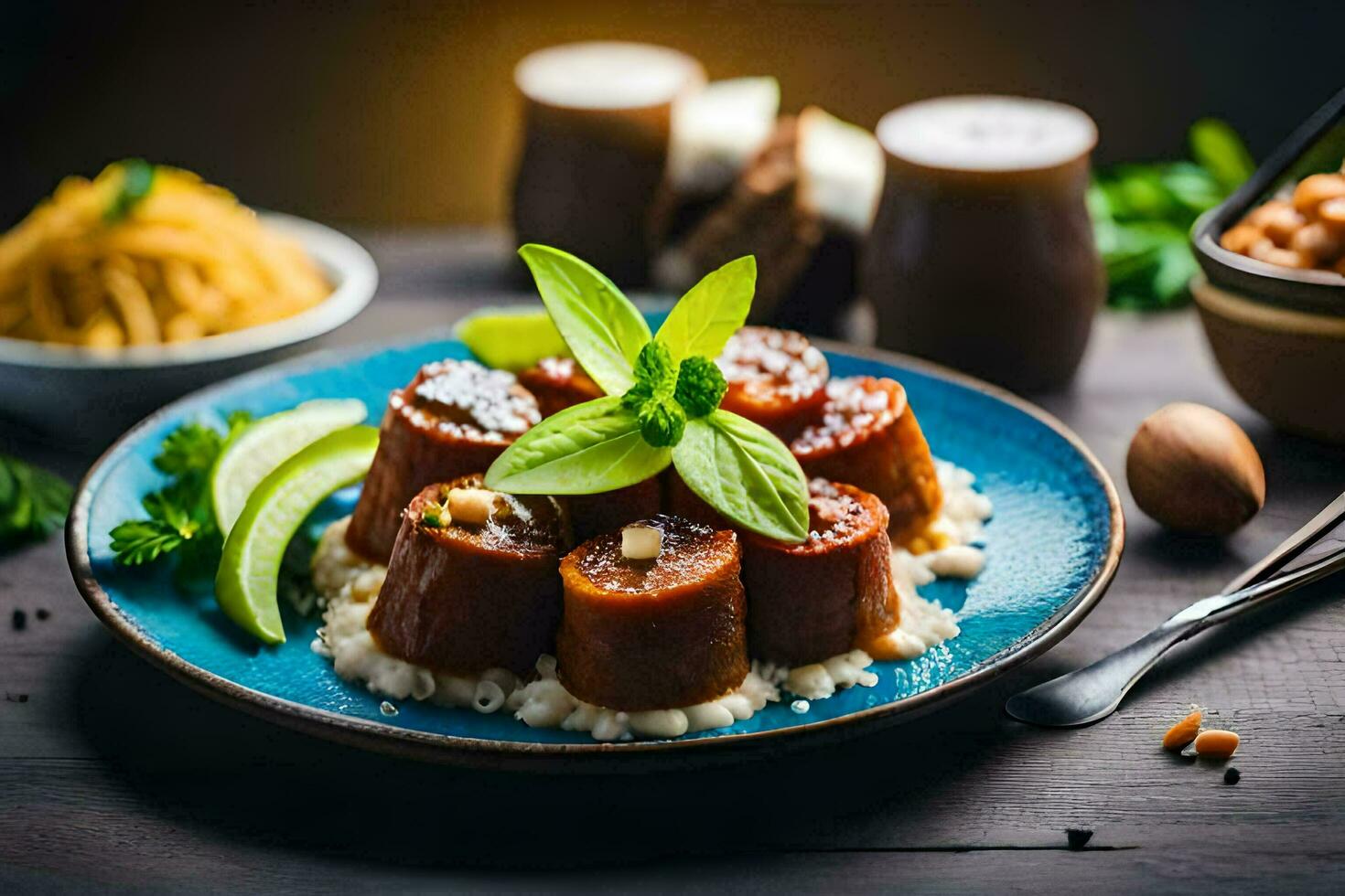 das Beste Essen im das Welt. KI-generiert foto