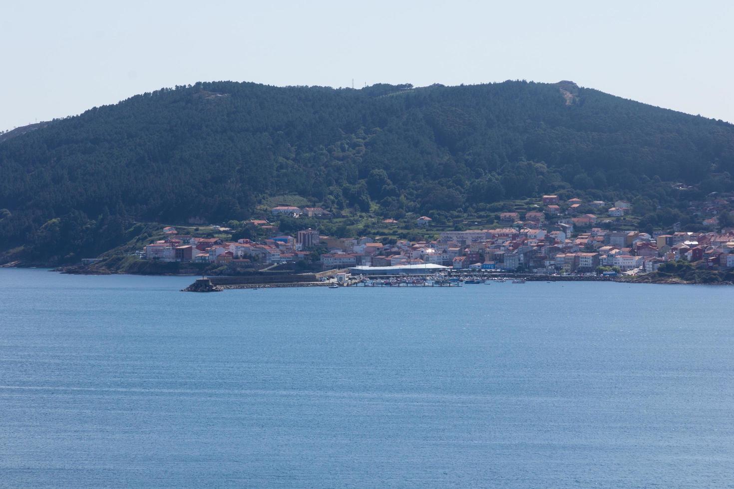 Meeresblick auf den Atlantik, Galicien, Spanien foto