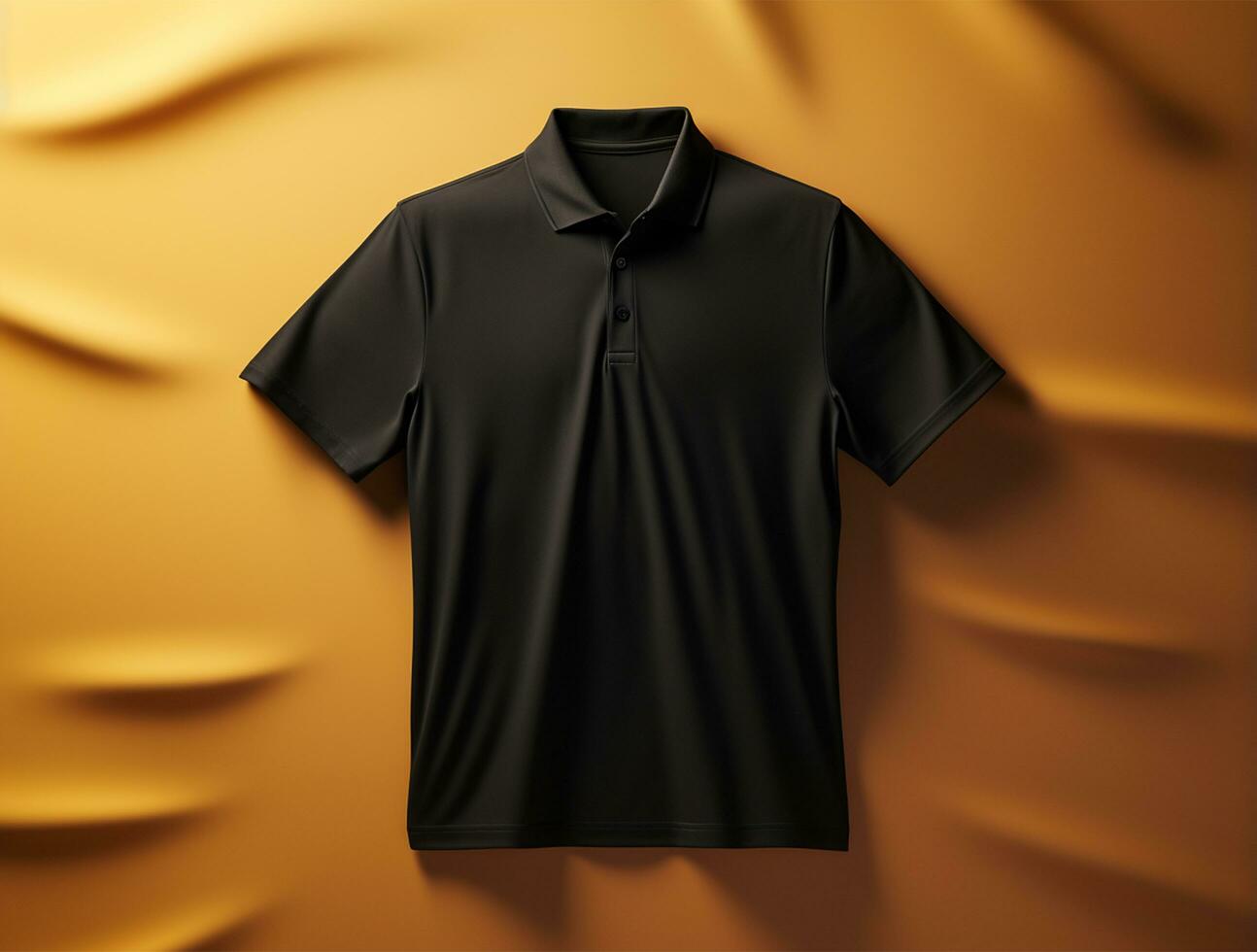 Fachmann leer 3d Polo T-Shirt ai generiert foto