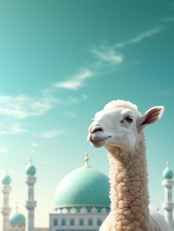 eid Mubarak traditionell islamisch Festival religiös Hintergrund ai generiert foto