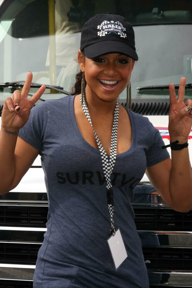 los Engel Okt. 23 christina Milian beim das Rallye zum Kinder mit Krebs Assgeier jagen 2010 beim Roosevelt Hotel auf Oktober 23 2010 im los Engel ca. foto