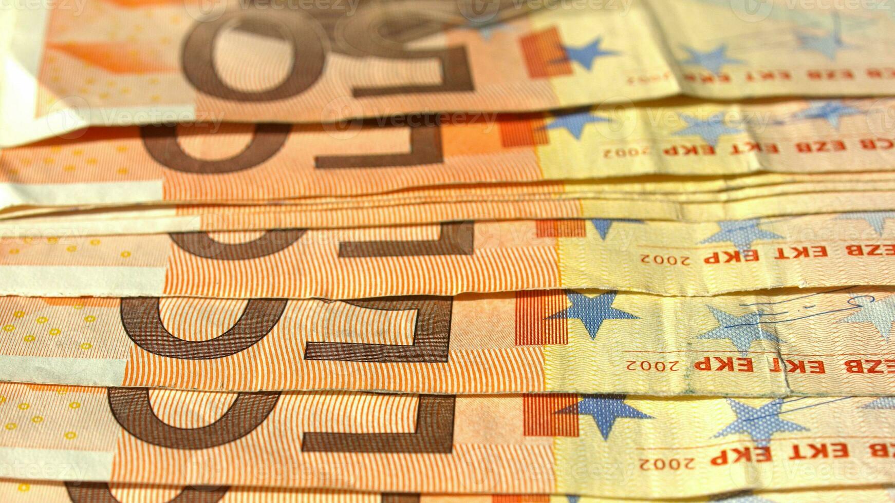 Euro-Banknoten Hintergrund foto