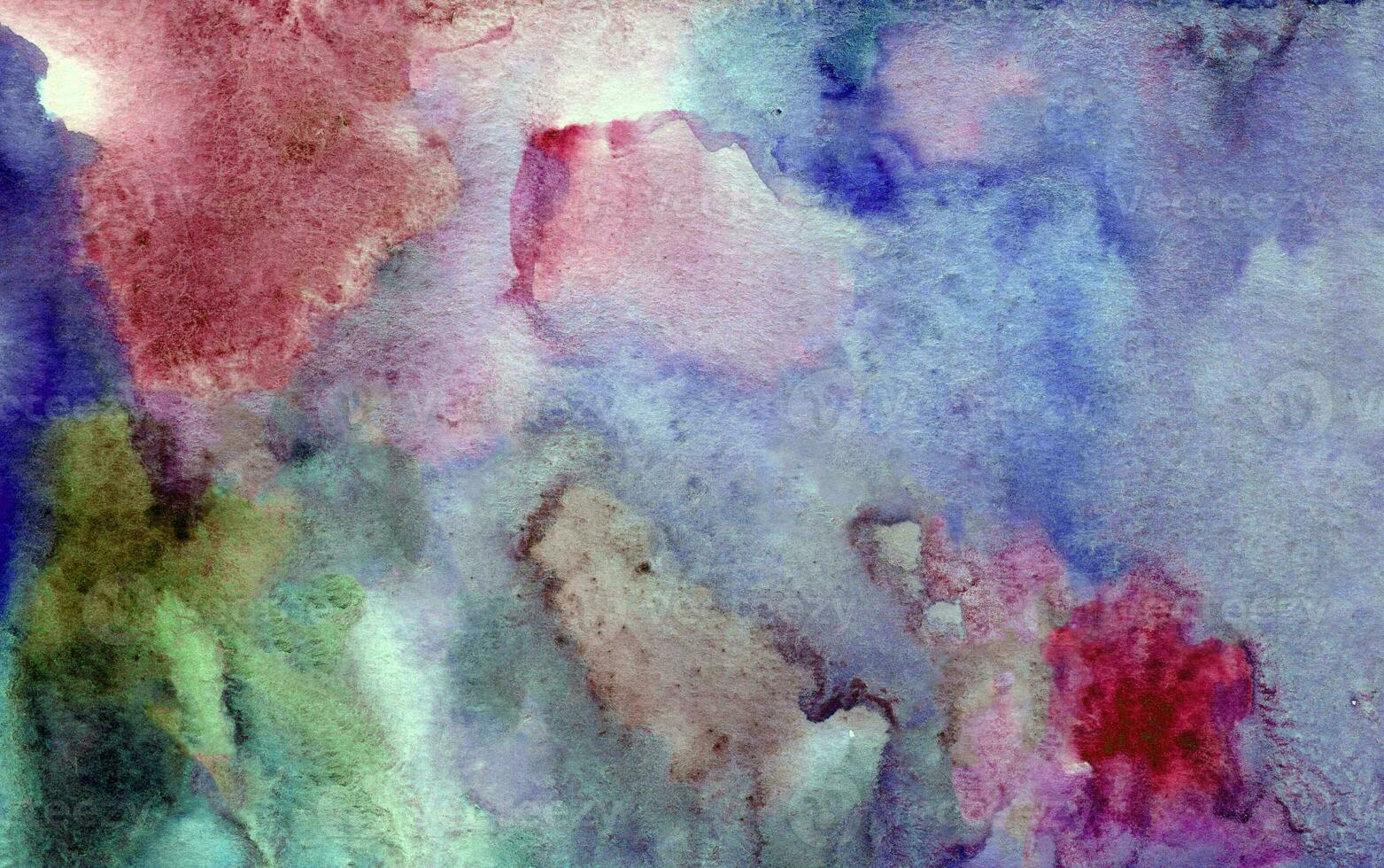 Gradient lila Grün Aquarell Hintergrund Textur foto