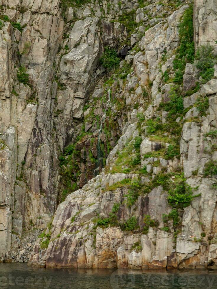 Schiff Kreuzfahrt im Norwegen foto