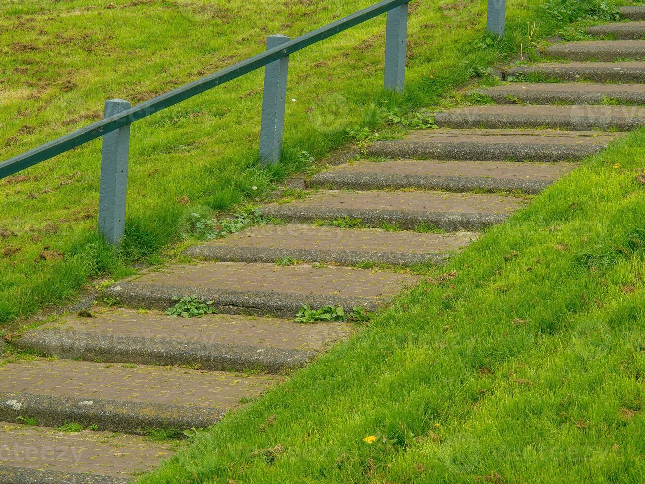 das Niederländisch Stadt von urk foto