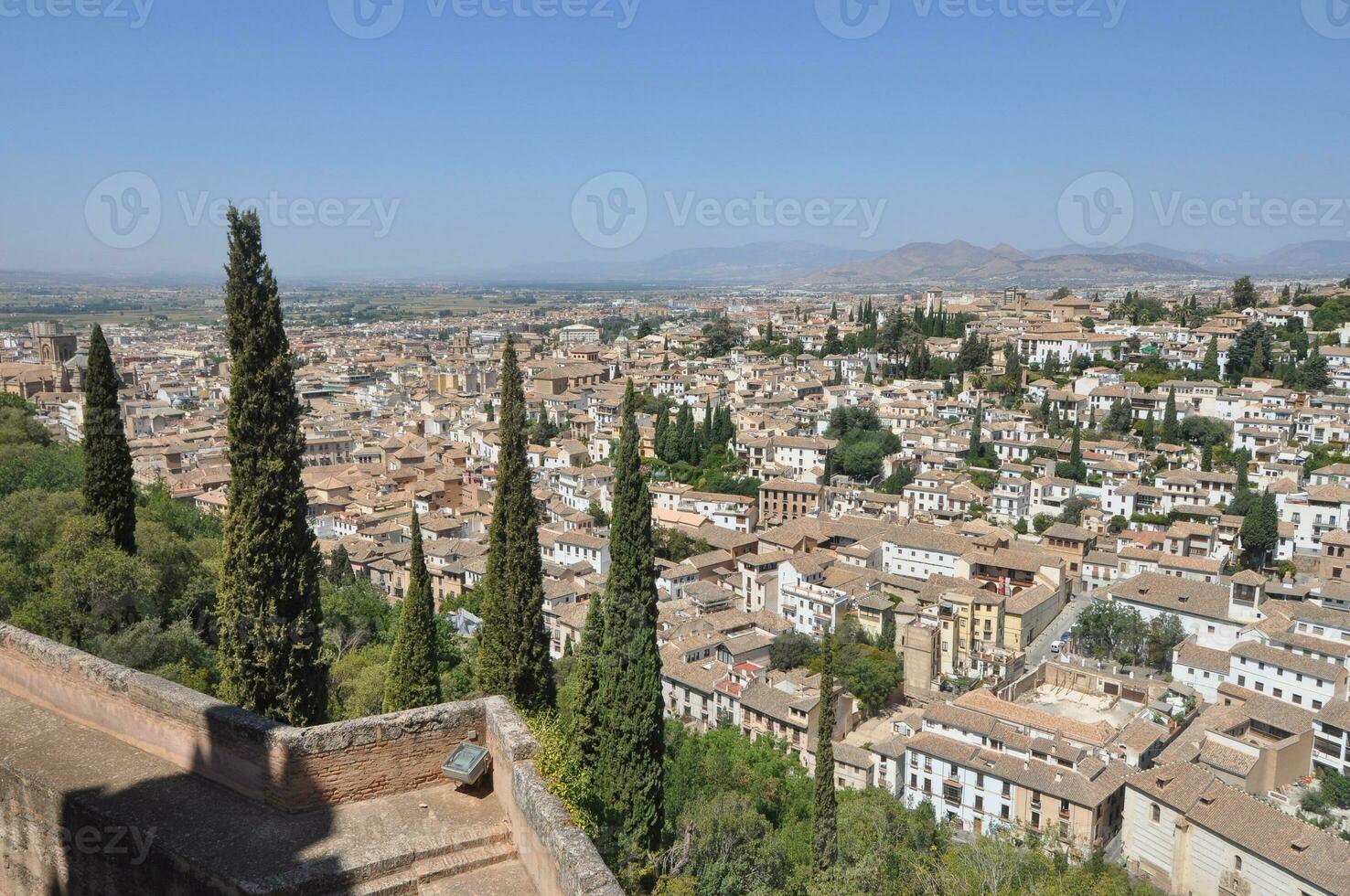 Antenne Aussicht von Granada foto