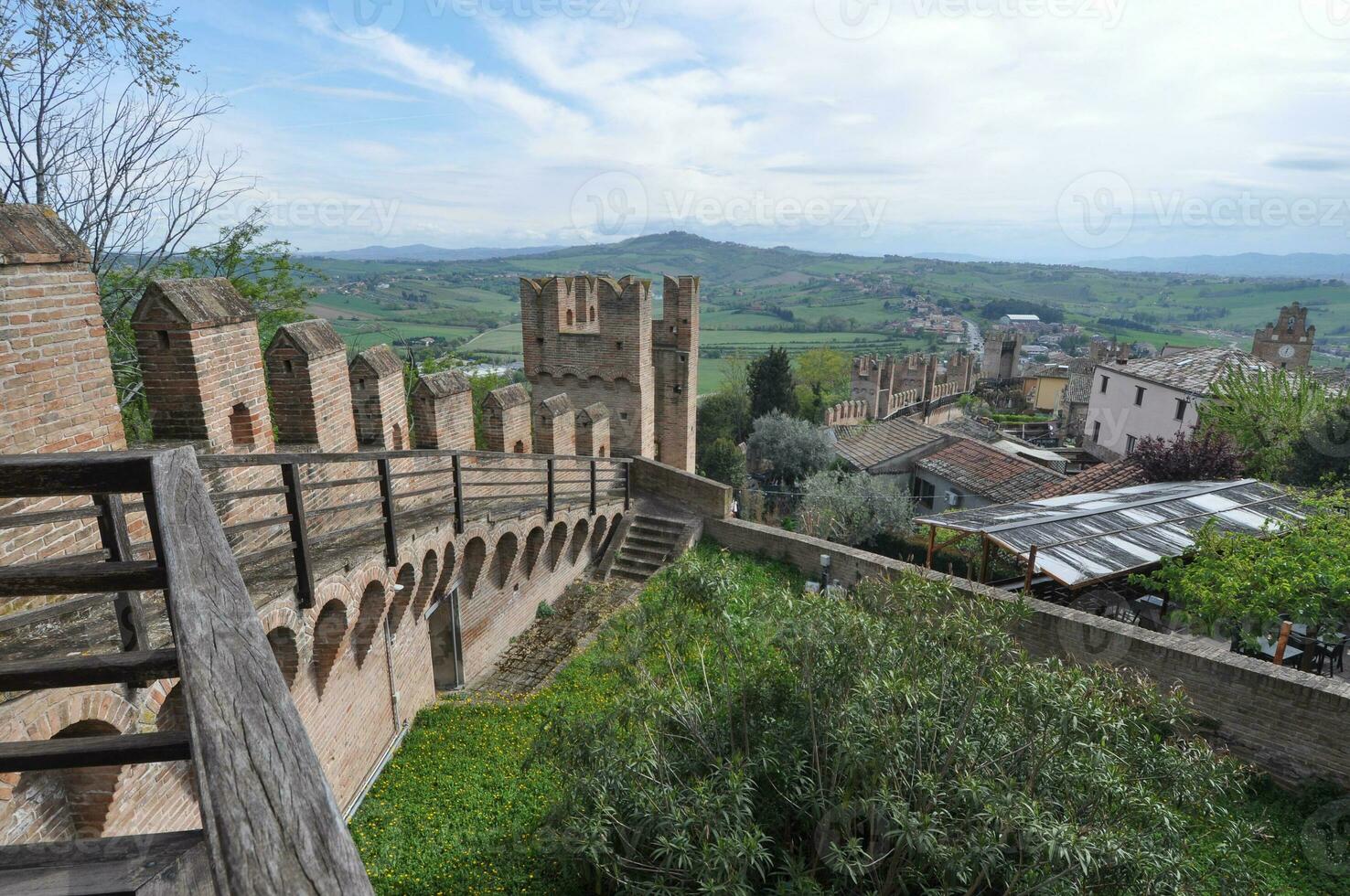 gradara Schloss im gradara foto