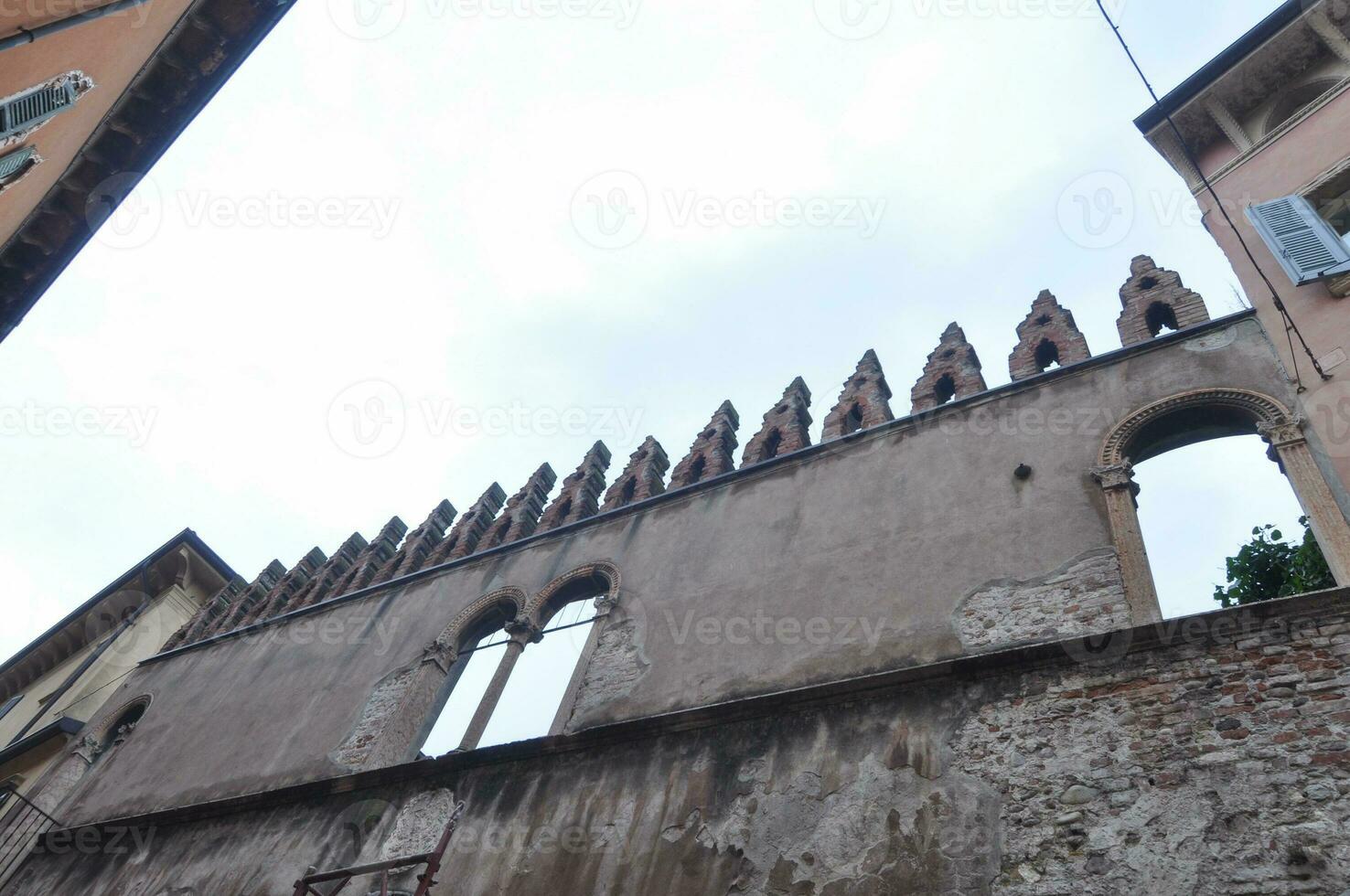 altes schloss castelvecchio in verona foto