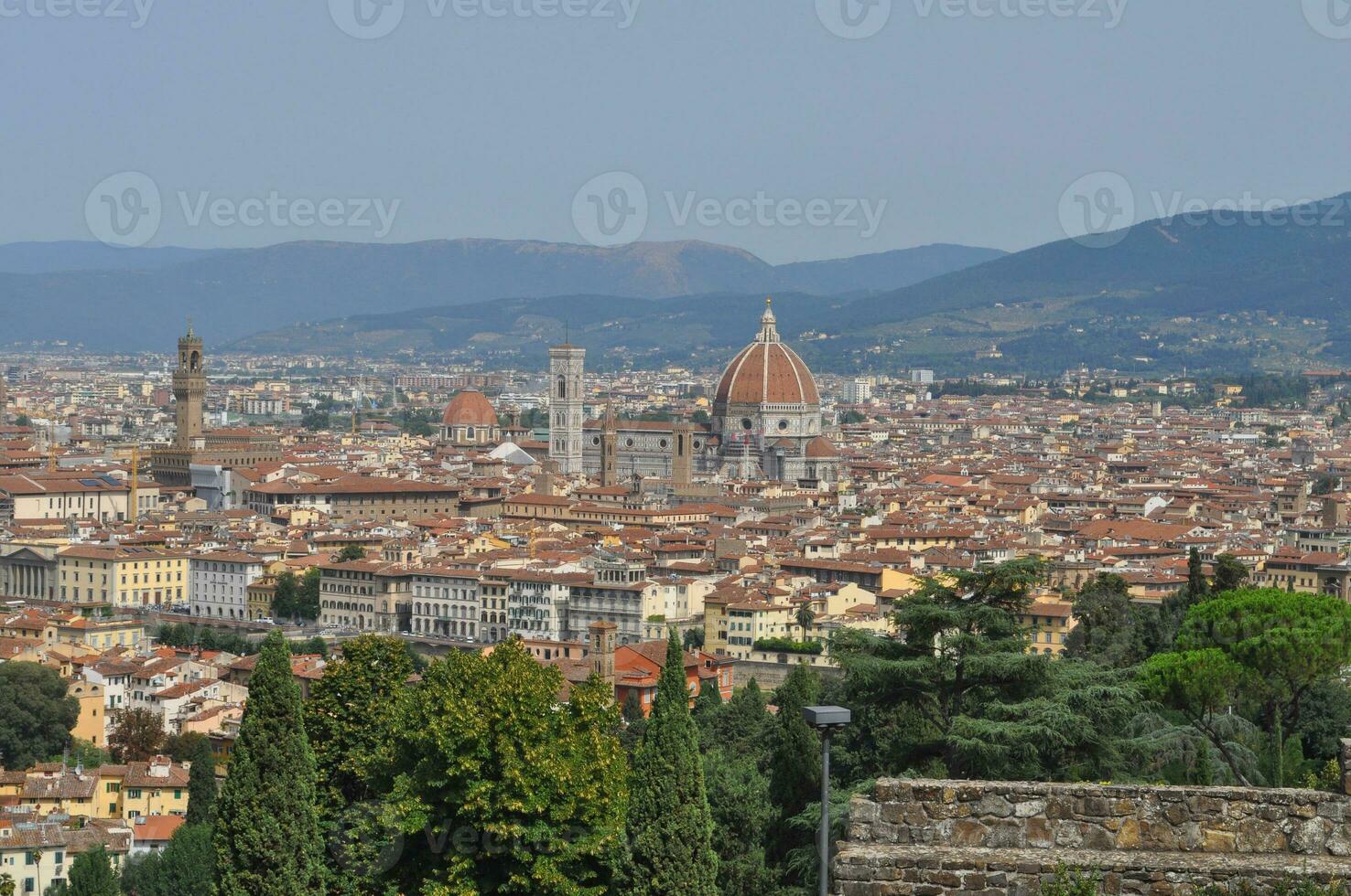 Luftaufnahme von Florenz foto