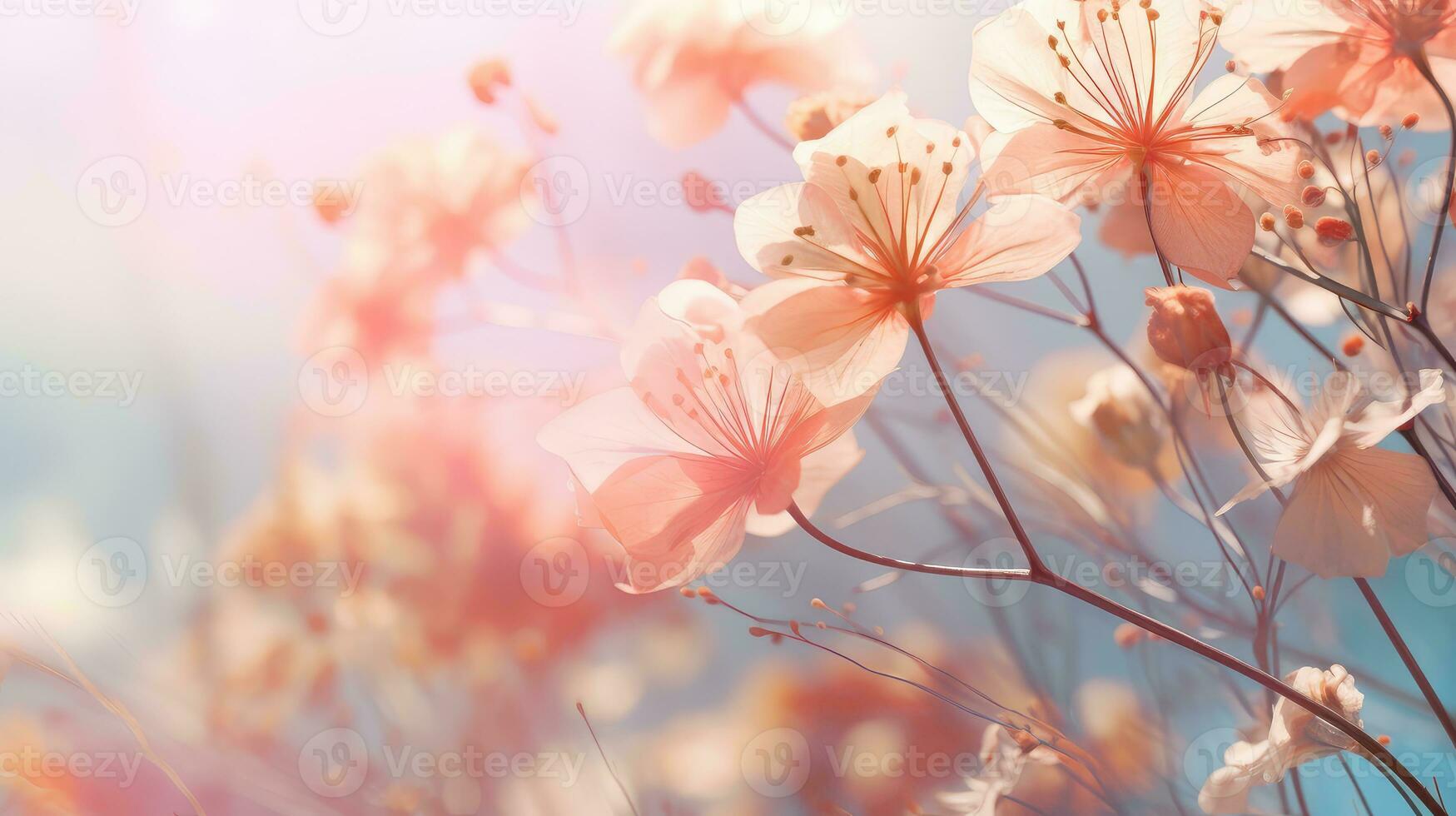 ai generiert Blatt Grün Hochzeit Blumen Hintergrund ai generiert foto