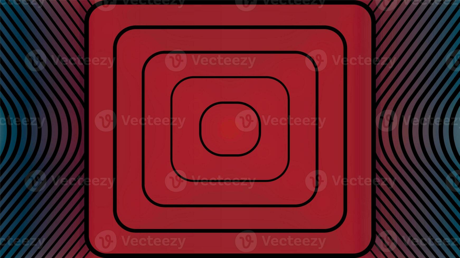 ein rot Platz mit ein schwarz Hintergrund, ein rot Platz mit ein schwarz Hintergrund, Hintergrund von Quadrate. anders Schattierungen. mit Farbe und Licht Übergänge. foto
