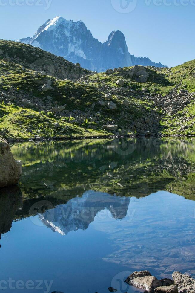 Cheserys, Massiv von mont Blanc, Chamonix, Haute Savoyen, Frankreich foto