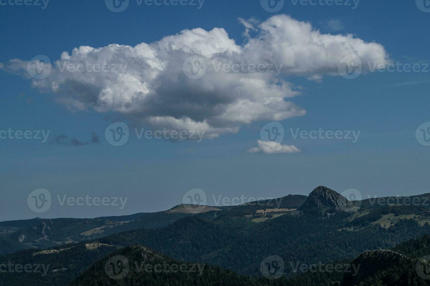 mezenc,les Estables, Haute Loire, Frankreich foto