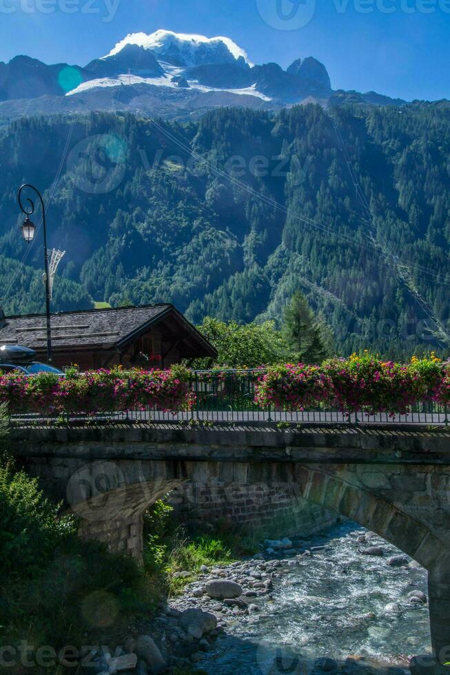 Argentière, Chamonix ,haute Savoyen, Frankreich foto