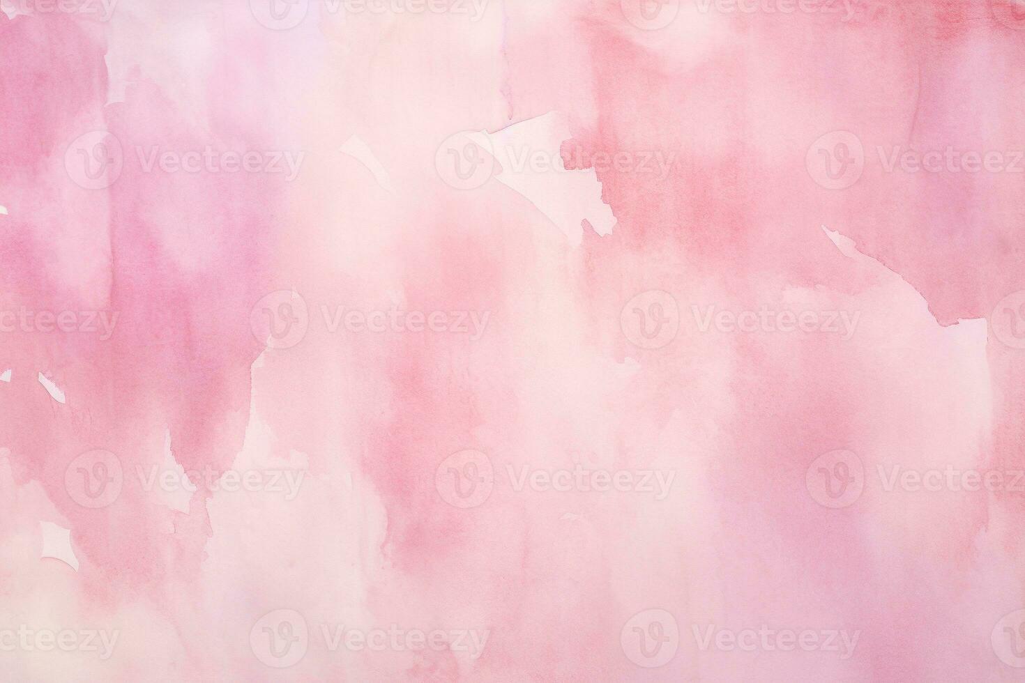 abstrakt Rosa Aquarell Textur mit nass Bürste Schlaganfälle zum Hintergrund Design. ai generiert foto