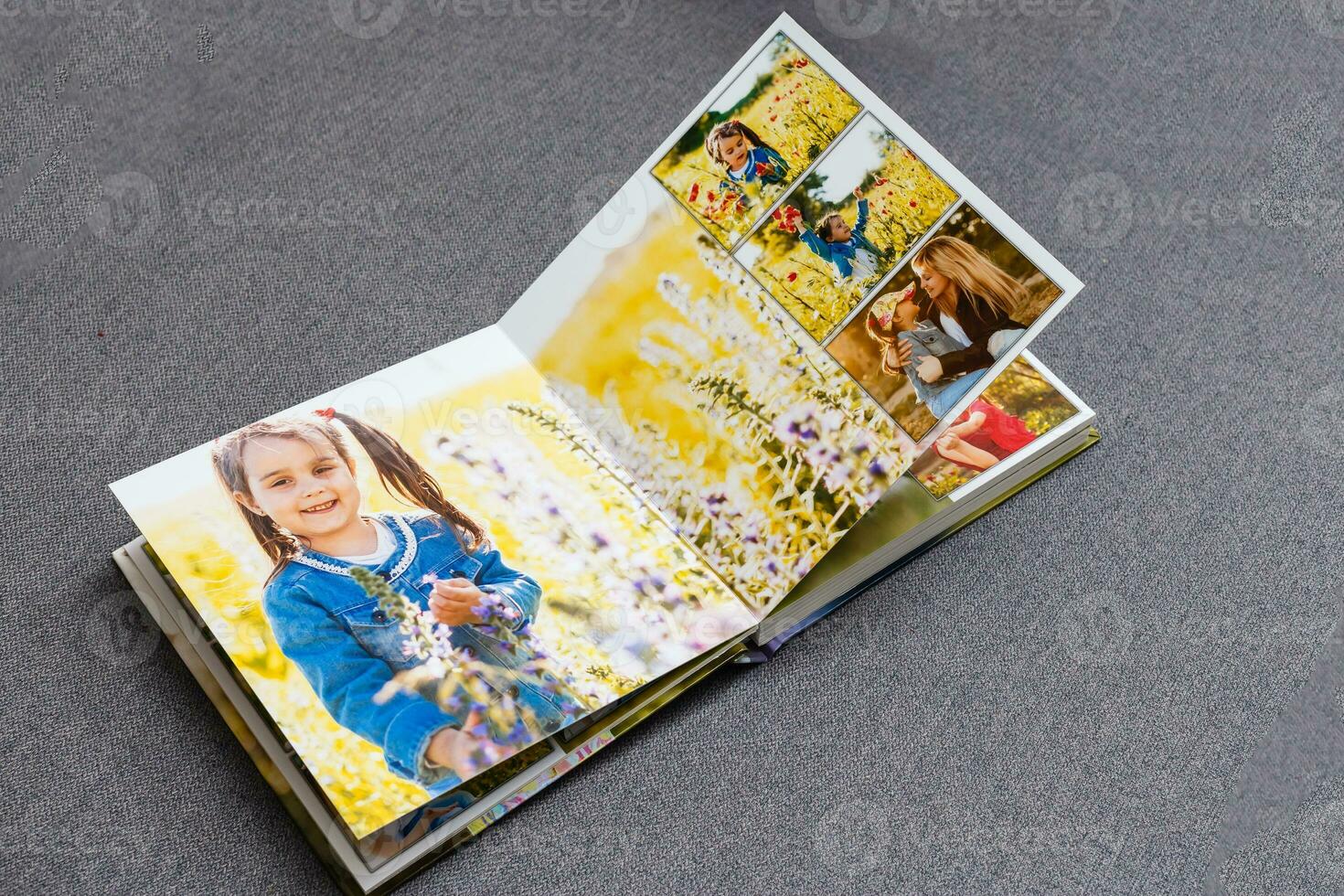 Kinder- Foto Buch. Kinder- emotional Porträt.