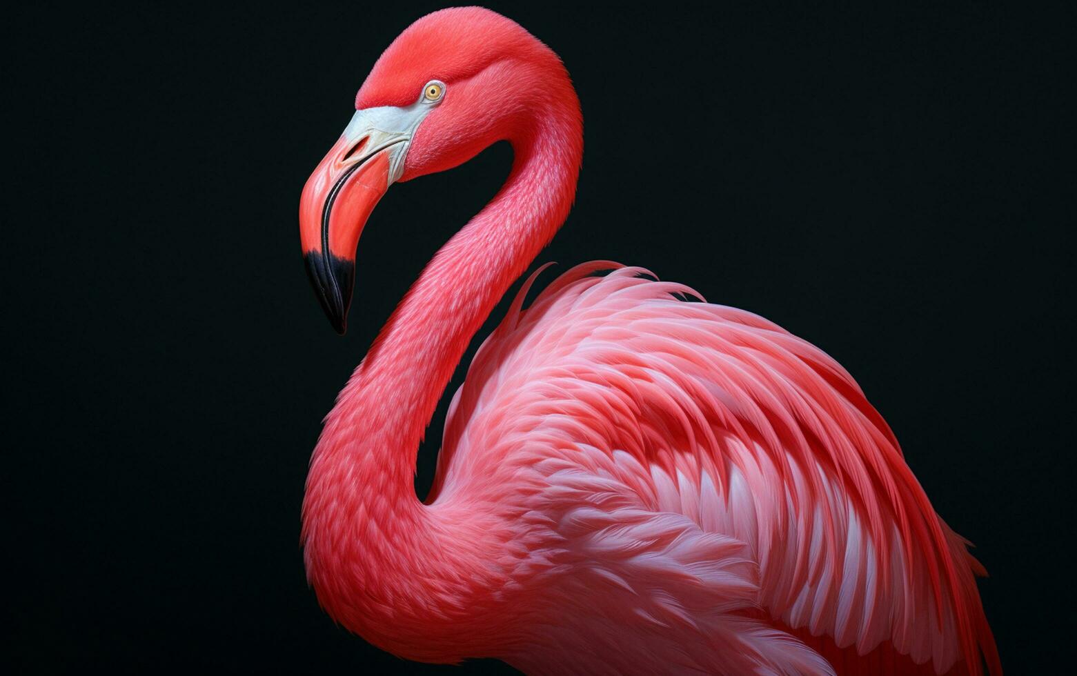 ai generativ amerikanisch Flamingo Vogel Fotografie foto