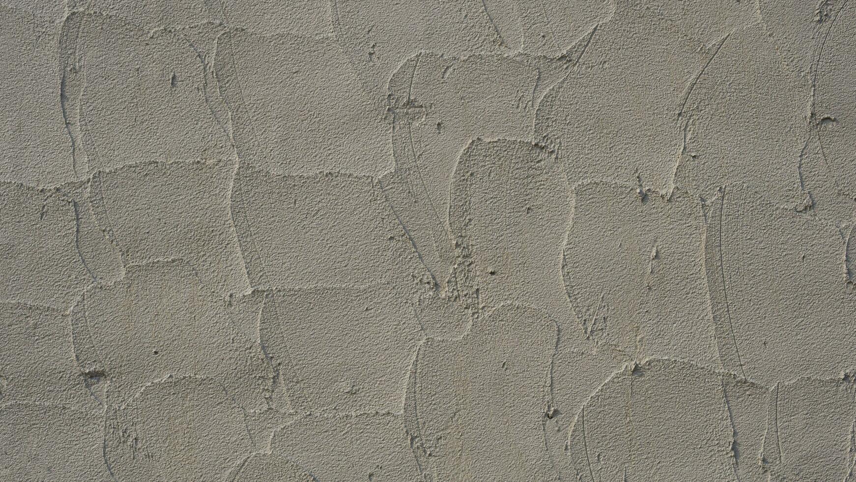Hintergrund von Beton Mauer Textur und Detail Rau Korn von Kelle Verputzen auf Oberfläche foto