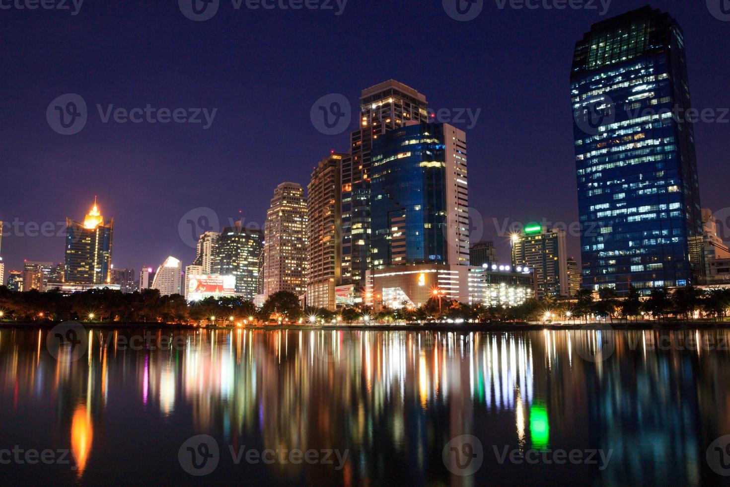 Nachtlicht in Bangkok foto