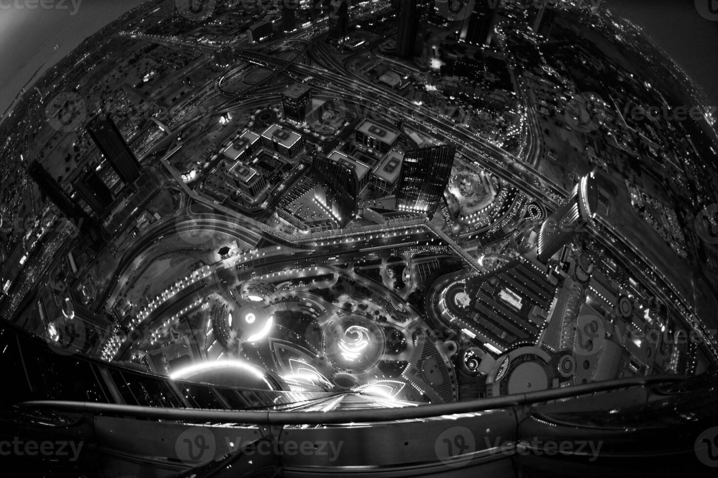 Dubai Horizont Antenne Aussicht foto