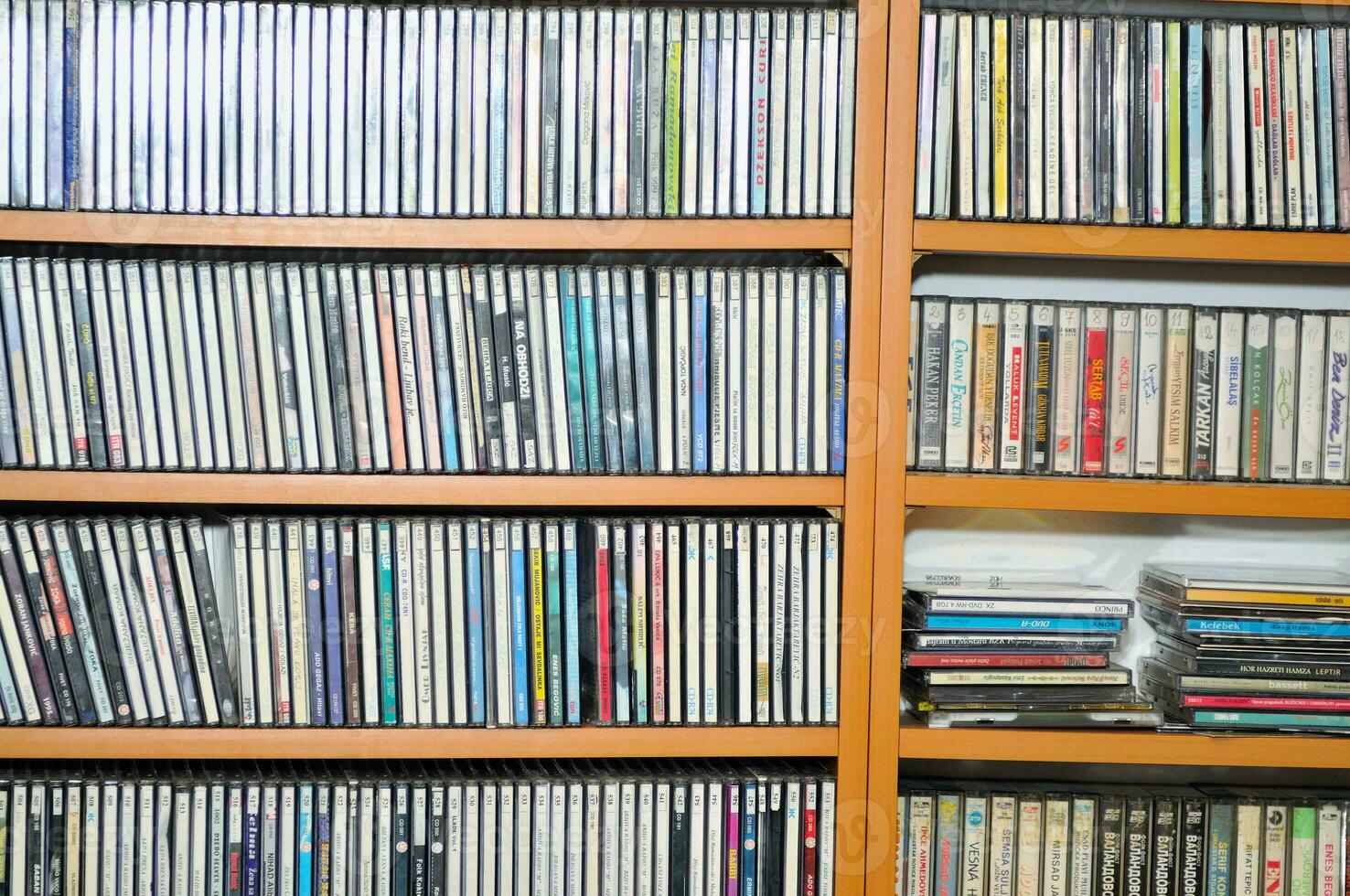 CD Musik- Sammlung foto