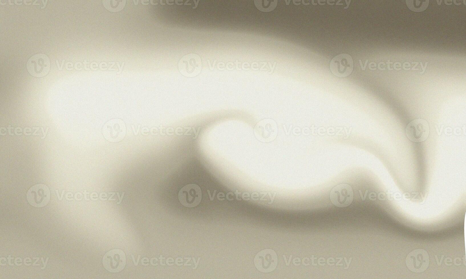 abstrakt Weiß und braun Gradient mit Korn Lärm bewirken Hintergrund foto
