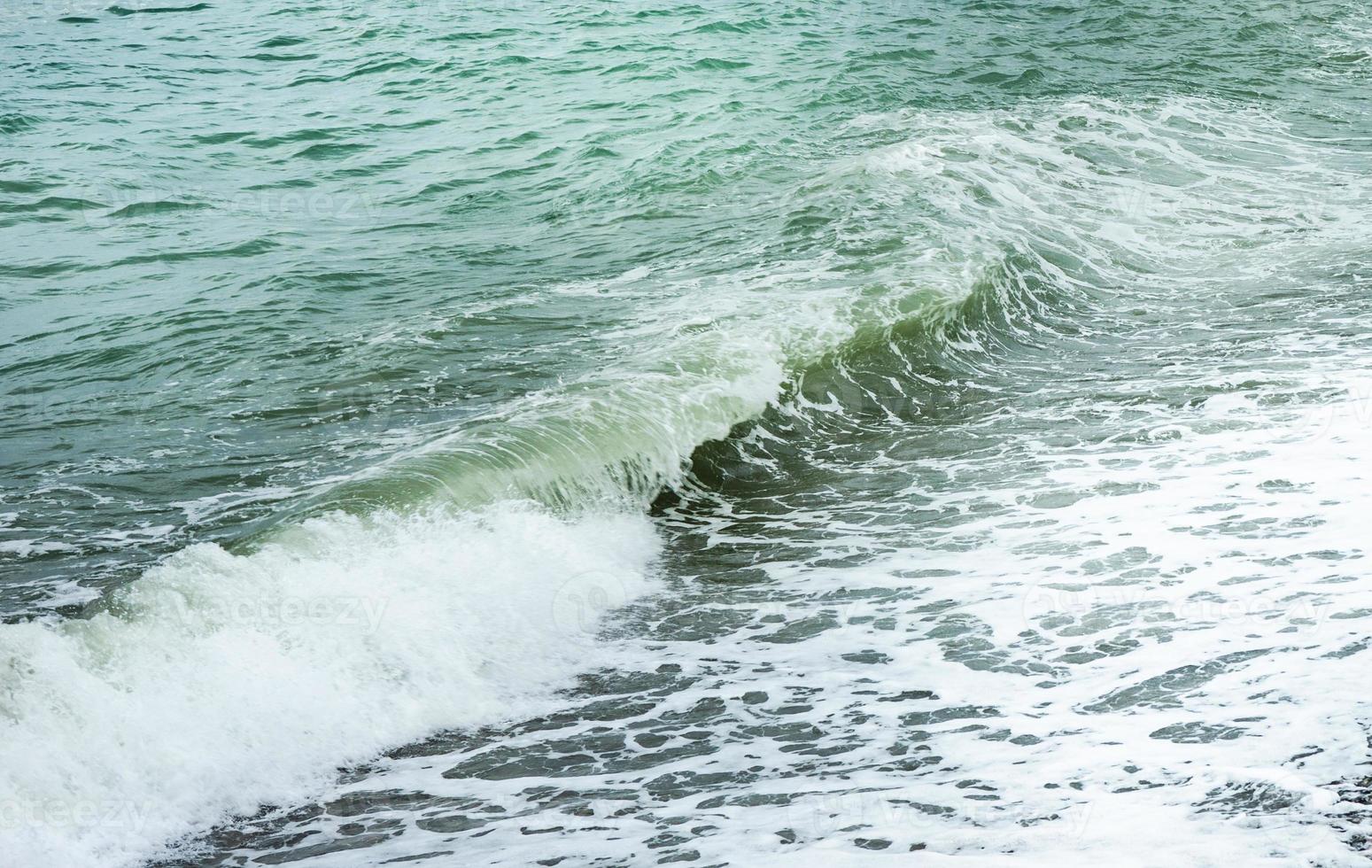 Schwarzes Meer in der Region Adscharien in Georgien foto