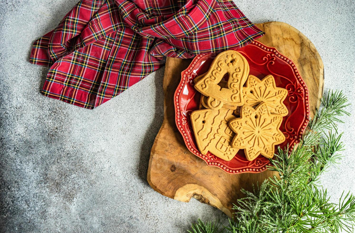 Weihnachtskartenkonzept foto